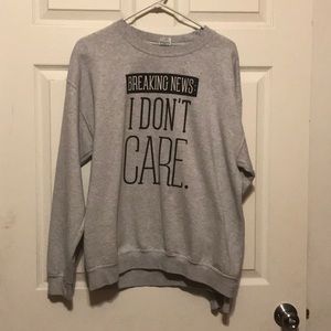 Graphic sweatshirt